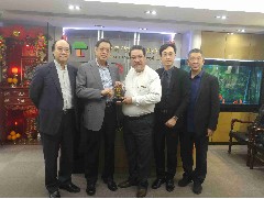 2019-02-21 拜訪香港臺山社團總會主席陳榮濂 及 世界五邑商會永遠名譽主席張光銘