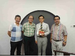 2018-09-18 拜訪香港中文大學(xué)文物館館長姚進莊教授