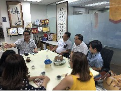 2018-07-09 與豪享康樂(lè)養(yǎng)老院坐談東莞及香港安老事務(wù)的交流及未來(lái)發(fā)展