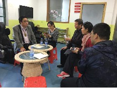 2017-02-17 羅湖區(qū)南湖街道漁民村漁坉社區(qū)養(yǎng)老中心進(jìn)行工作會議