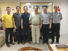 2019-05-15 佛山市順德區(qū)外事僑務(wù)局局長(zhǎng)黃建雄考察世界五邑商會(huì)